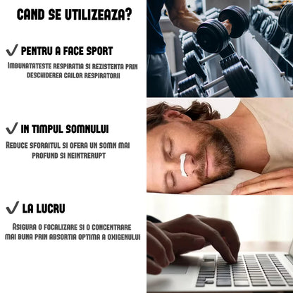 Set Banda Nazala Anti-sforăit